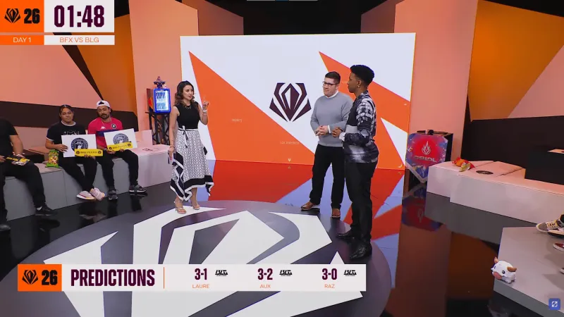 开云APP-英文流分析台预测BLG和BFX胜负：三人均预测BLG击败BFX